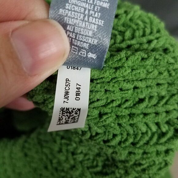 Aerie XS Green Chenille Turtleneck Sweater Fuzzy Cozy Spring Green Sweater XS - Picture 11 of 13